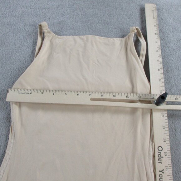 Skims Cami Tank Top Womens Small Sand Back Smoother Scoop Neck Fits Everybody - Picture 6 of 8
